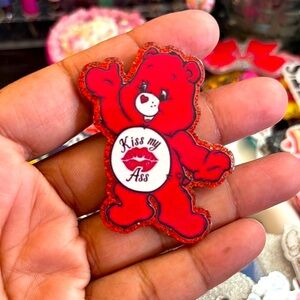 Red Bear acrylic